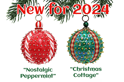 beaded sequin ornament kits